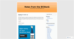 Desktop Screenshot of billmonk.wordpress.com