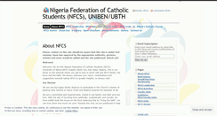 Desktop Screenshot of nfcsuniben.wordpress.com