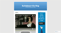 Desktop Screenshot of buildabearville45.wordpress.com