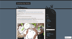 Desktop Screenshot of cookiesbyvicky.wordpress.com