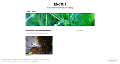 Desktop Screenshot of engmarshall.wordpress.com