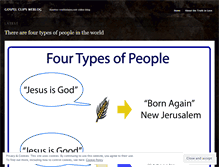 Tablet Screenshot of gospelclips.wordpress.com