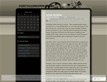 Tablet Screenshot of fairytaledreamer.wordpress.com