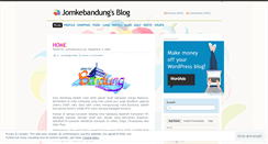 Desktop Screenshot of jomkebandung.wordpress.com