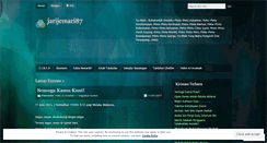 Desktop Screenshot of jarijemari87.wordpress.com