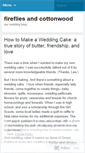 Mobile Screenshot of firefliescottonwood.wordpress.com