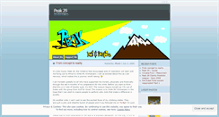 Desktop Screenshot of peak29.wordpress.com