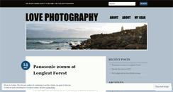 Desktop Screenshot of lovemyphotography.wordpress.com
