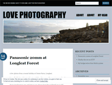 Tablet Screenshot of lovemyphotography.wordpress.com