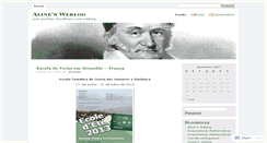 Desktop Screenshot of alineagc.wordpress.com