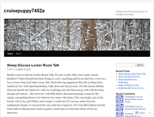 Tablet Screenshot of cruisepuppy7452a.wordpress.com