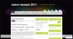 Desktop Screenshot of dudleyreunion.wordpress.com