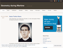 Tablet Screenshot of geometryduringwartime.wordpress.com