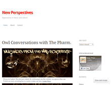 Tablet Screenshot of newperspectivesmanila.wordpress.com