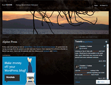 Tablet Screenshot of cjfeehan.wordpress.com