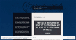 Desktop Screenshot of herachronicles.wordpress.com