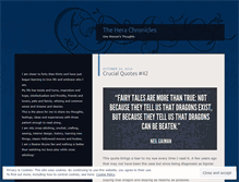 Tablet Screenshot of herachronicles.wordpress.com