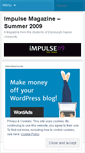 Mobile Screenshot of impulse09.wordpress.com