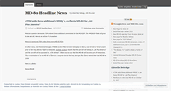 Desktop Screenshot of md80com.wordpress.com