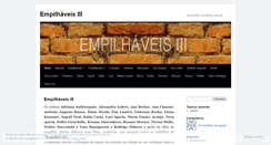 Desktop Screenshot of empilhaveis3.wordpress.com