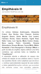Mobile Screenshot of empilhaveis3.wordpress.com