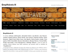 Tablet Screenshot of empilhaveis3.wordpress.com