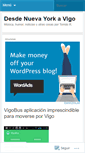Mobile Screenshot of desdenuevayorkavigo.wordpress.com