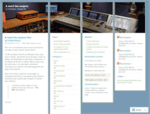Tablet Screenshot of amortlesmajors.wordpress.com