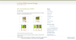 Desktop Screenshot of effervescentdesign.wordpress.com