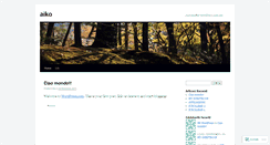 Desktop Screenshot of aikografica.wordpress.com