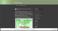 Desktop Screenshot of lusbytowncenter.wordpress.com