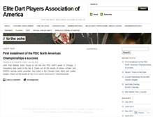 Tablet Screenshot of elitedartplayers.wordpress.com
