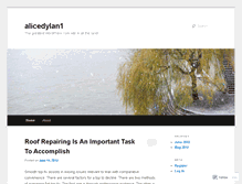 Tablet Screenshot of alicedylan1.wordpress.com