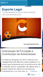 Mobile Screenshot of esportelegal.wordpress.com