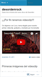 Mobile Screenshot of desordenrock.wordpress.com