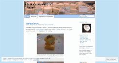 Desktop Screenshot of erikasmoveablefeast.wordpress.com