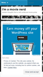 Mobile Screenshot of imamovienerd.wordpress.com