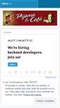 Mobile Screenshot of pijamaycafe.wordpress.com