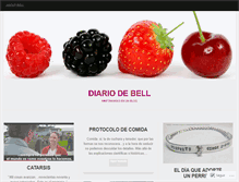 Tablet Screenshot of diariodebell.wordpress.com