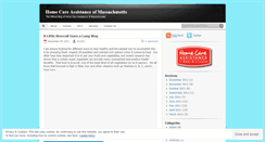 Desktop Screenshot of hcama.wordpress.com