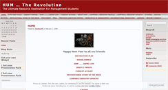 Desktop Screenshot of hum14.wordpress.com