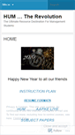 Mobile Screenshot of hum14.wordpress.com