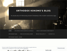 Tablet Screenshot of orthodoxkokomo.wordpress.com