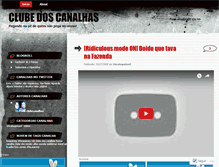 Tablet Screenshot of clubecanalhas.wordpress.com