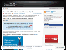 Tablet Screenshot of mackna100.wordpress.com