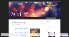 Desktop Screenshot of massimofazio.wordpress.com