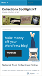 Mobile Screenshot of collectionspotlight.wordpress.com