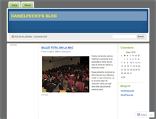 Tablet Screenshot of danielpecho.wordpress.com