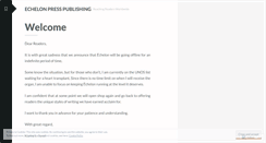Desktop Screenshot of echelonpress.wordpress.com