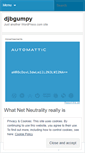 Mobile Screenshot of djbgumpy.wordpress.com